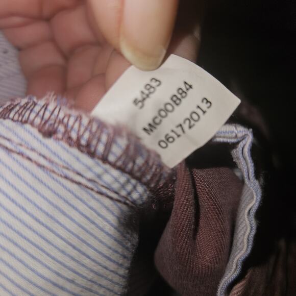 Peter Millar Chino Pants Mens 34x31 Burgundy Pima Cotton Preppy Classic Golf - Picture 8 of 9